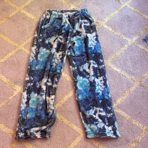 Fuzzy pj bottoms for girls